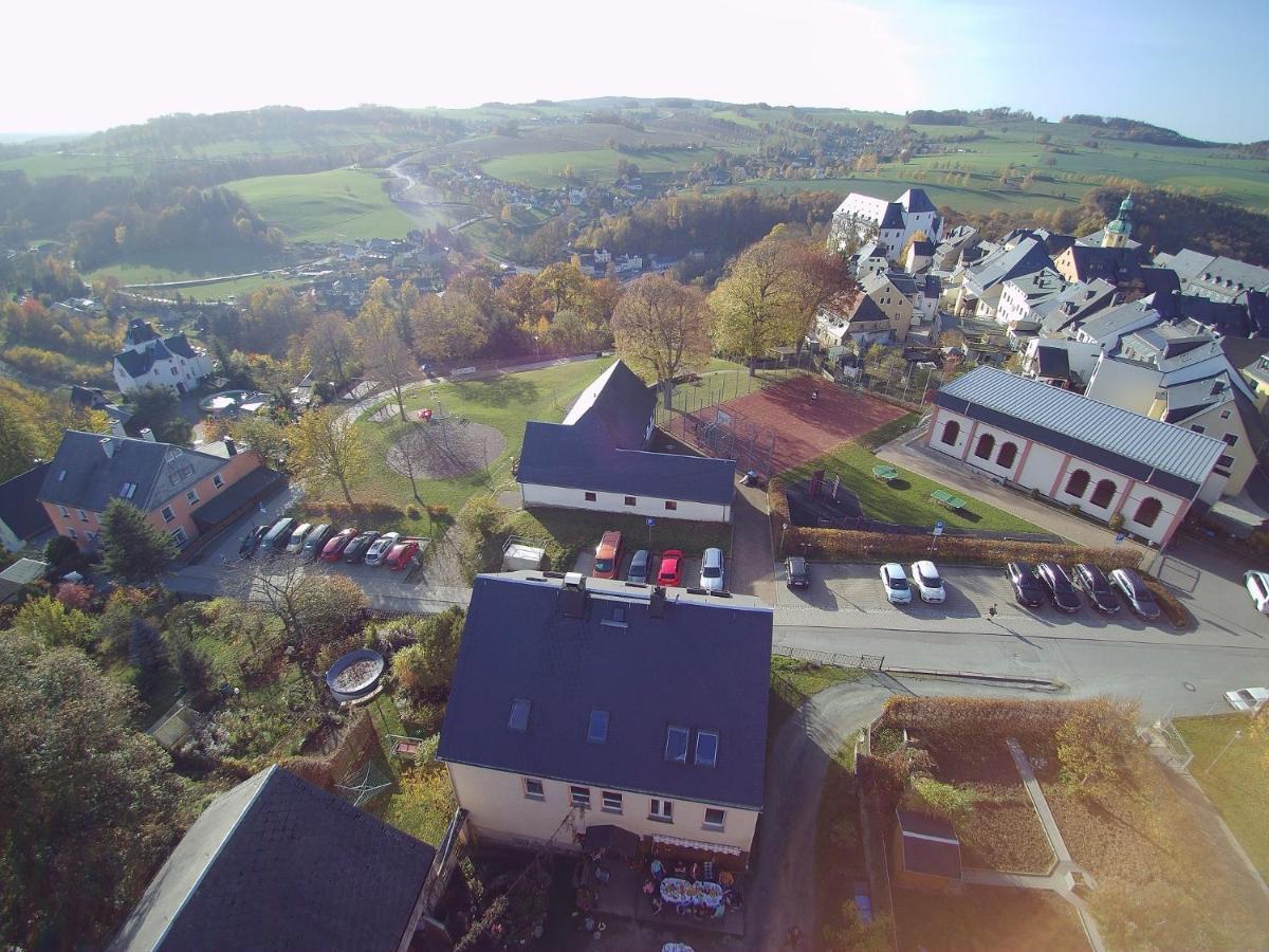Fewo Poehlbergblick Wolkenstein Zewnętrze zdjęcie